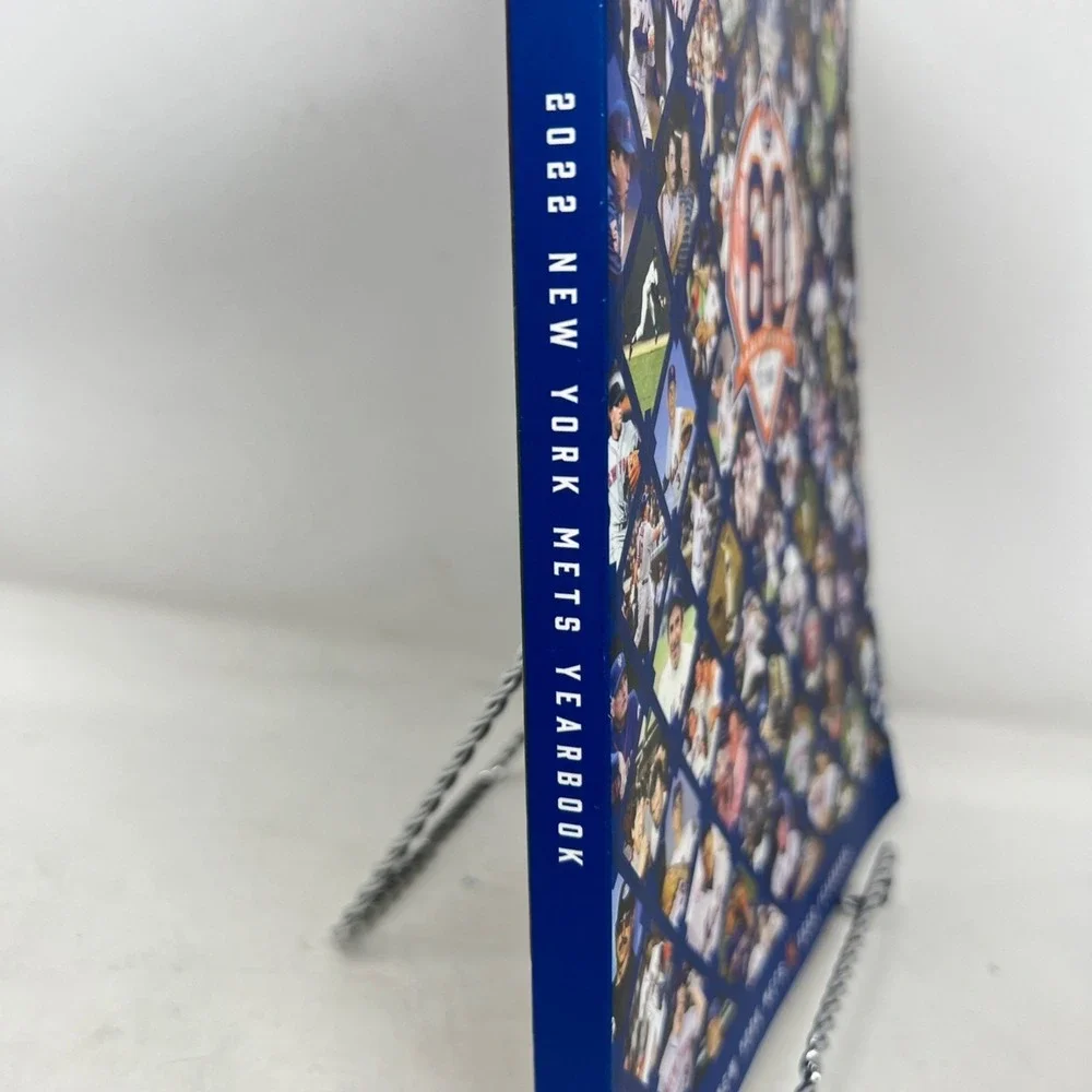 2022 New York Mets Yearbook 60th Anniversary Edition Collector Book VGC‎